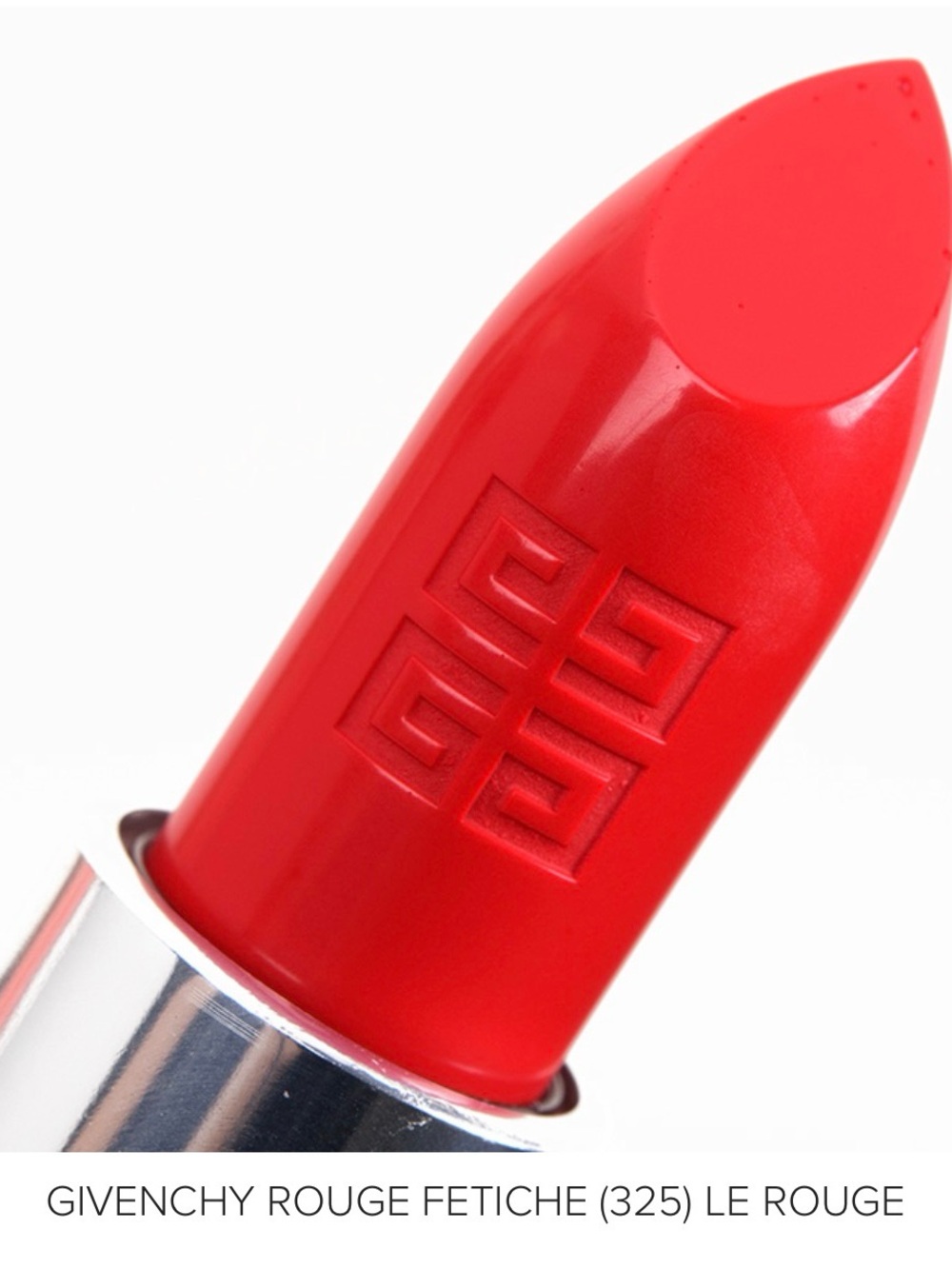 Givenchy le rouge lipstick in rouge fetche and setting powder
